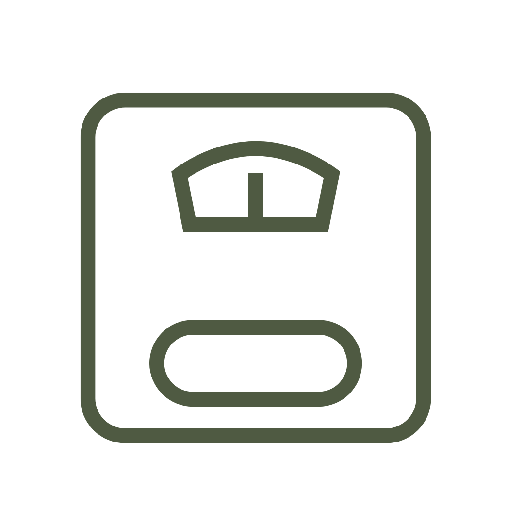 Icon für Gewichtsmanagement